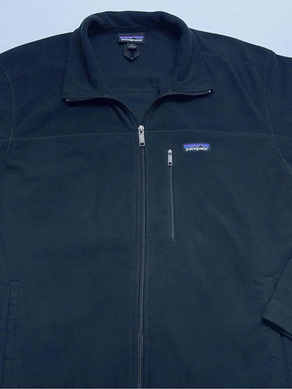 Patagonia Better Sweater Full Zip Jacket Mens XL Black Fleece Pockets Chicago - Picture 2 of 16